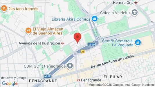 Apartments for rent i Madrid Centro - kort over placeringen