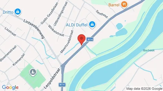 Apartments for rent i Duffel - kort over placeringen