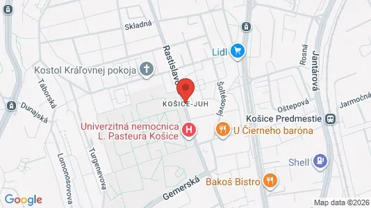 Rooms for rent in Košice Dargovských hrdinov - Photo from Google Street View