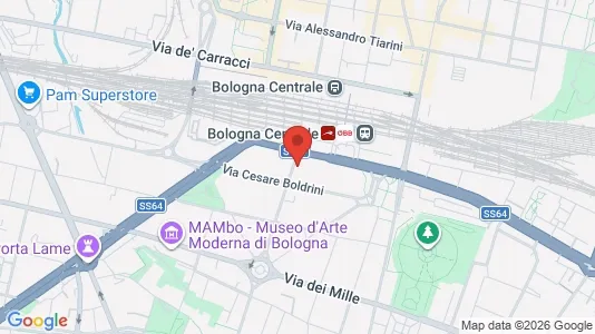 Rooms for rent i Bologna - kort over placeringen