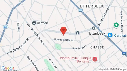 Apartments for rent in Brussels Etterbeek - Photo from Google Street View