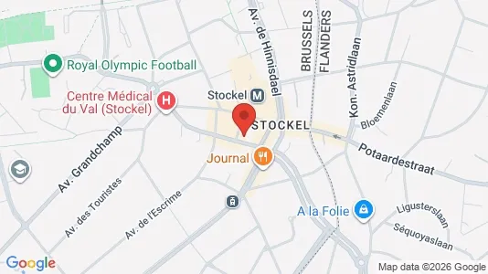 Apartments for rent i Brussels Sint-Pieters-Woluwe - kort over placeringen