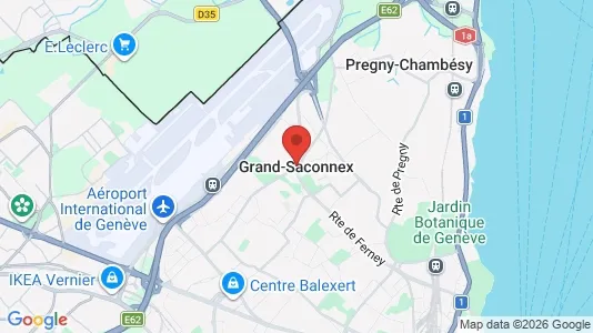 Apartments for rent i Le Grand-Saconnex - kort over placeringen