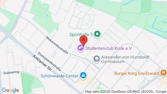 Apartments for rent i Vorpommern-Greifswald - kort over placeringen