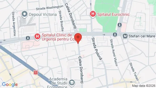 Apartments for rent i Bucharest - Sectorul 1 - kort over placeringen