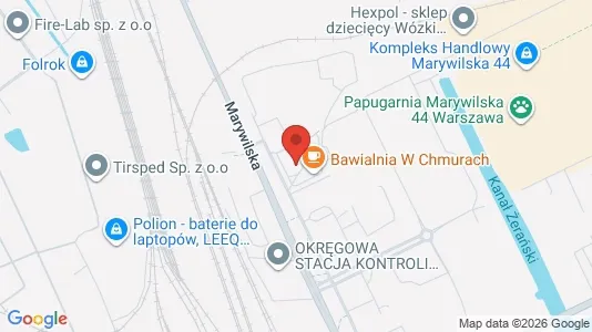 Rooms for rent i Warszawa Białołęka - kort over placeringen