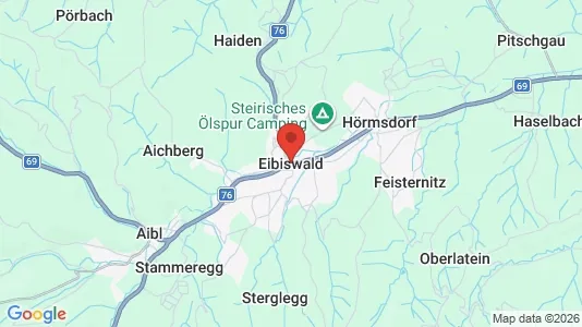 Houses for rent i Eibiswald - kort over placeringen