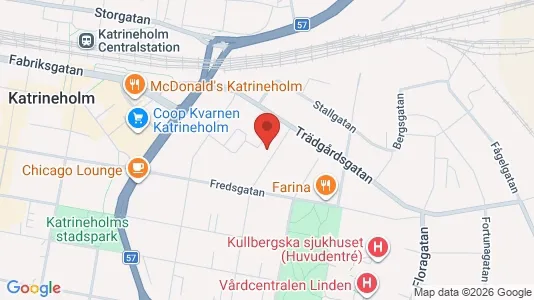 Apartments for rent i Katrineholm - kort over placeringen