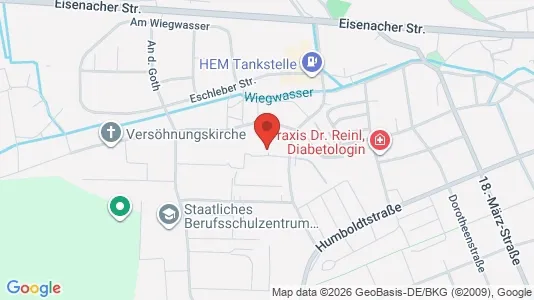 Apartments for rent in Gotha - Photo from Google Street View