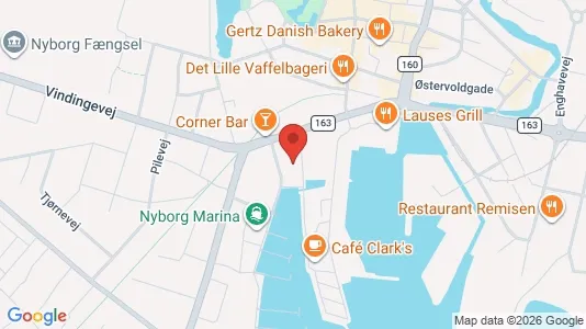 Apartments for rent i Nyborg - kort over placeringen