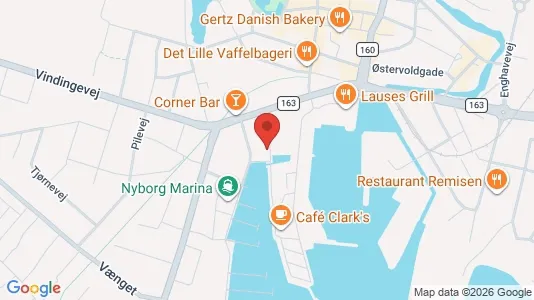 Apartments for rent i Nyborg - kort over placeringen