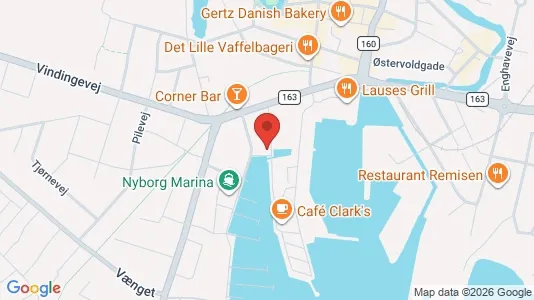 Apartments for rent i Nyborg - kort over placeringen