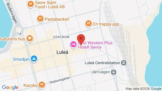 Apartments for rent i Luleå - kort over placeringen