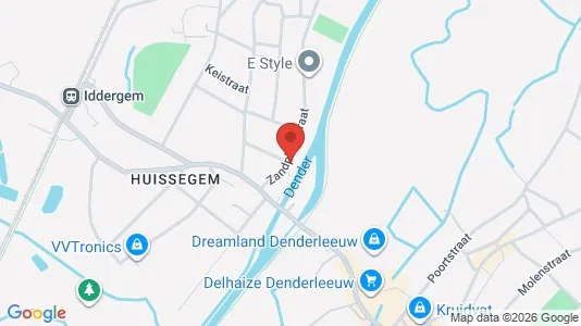 Apartments for rent i Denderleeuw - kort over placeringen