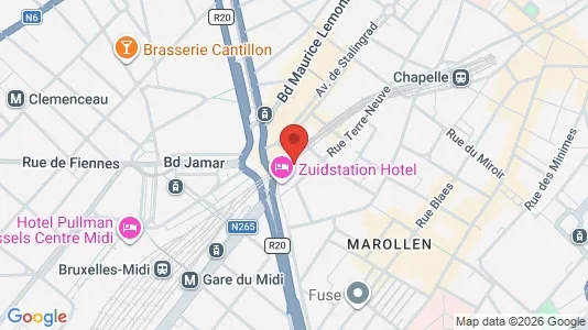 Apartments for rent i Stad Brussel - kort over placeringen