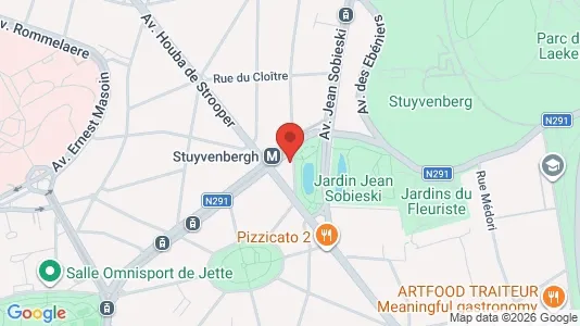 Apartments for rent i Stad Brussel - kort over placeringen
