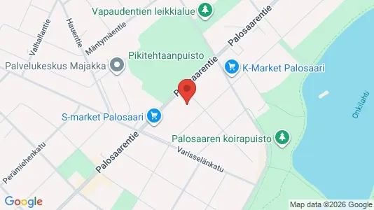 Apartments for rent i Vaasa - kort over placeringen