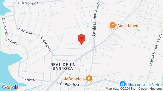 Apartments for rent i Chiclana de la Frontera - kort over placeringen