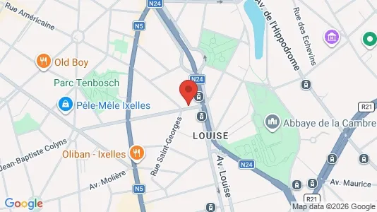 Apartments for rent i Stad Brussel - kort over placeringen