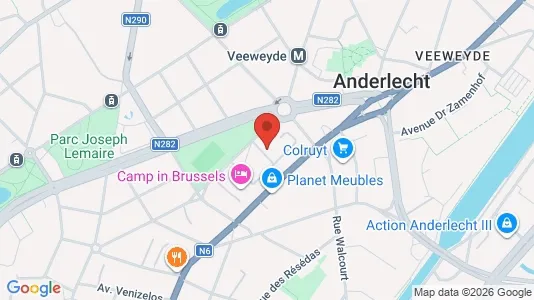 Apartments for rent in Brussels Anderlecht - Photo from Google Street View