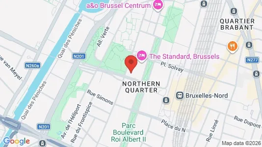 Apartments for rent i Brussels Schaarbeek - kort over placeringen