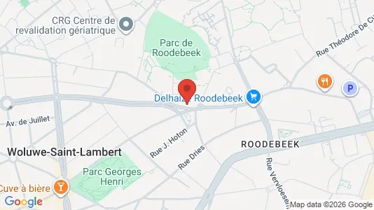 Apartments for rent in Brussels Sint-Lambrechts-Woluwe - Photo from Google Street View