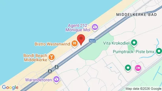 Apartments for rent in Middelkerke - Photo from Google Street View