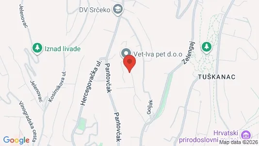 Apartments for rent i Sljeme (Medvednica-Tomislavac) - kort over placeringen