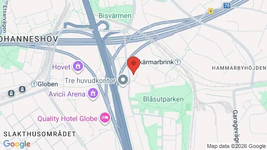 Apartments for rent i Stockholm South - kort over placeringen