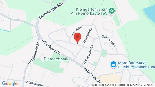 Apartments for rent in Duisburg - Photo from Google Street View