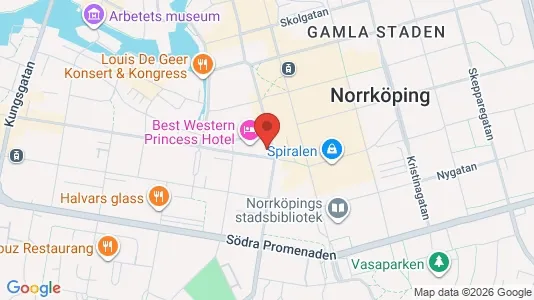 Apartments for rent i Norrköping - kort over placeringen
