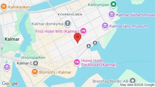 Apartments for rent i Kalmar - kort over placeringen