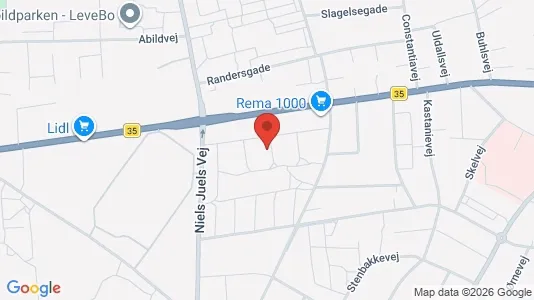 Apartments for rent i Frederikshavn - kort over placeringen