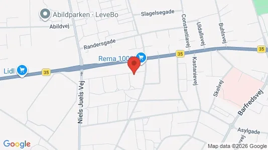 Apartments for rent i Frederikshavn - kort over placeringen