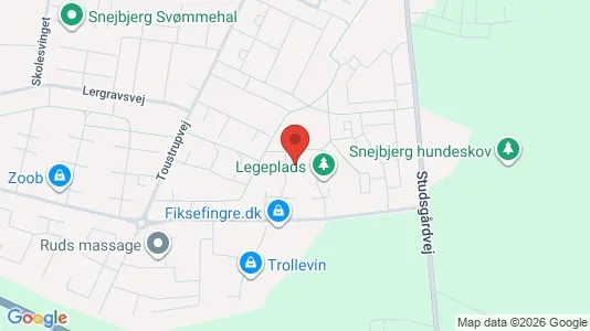 Apartments for rent i Herning - kort over placeringen