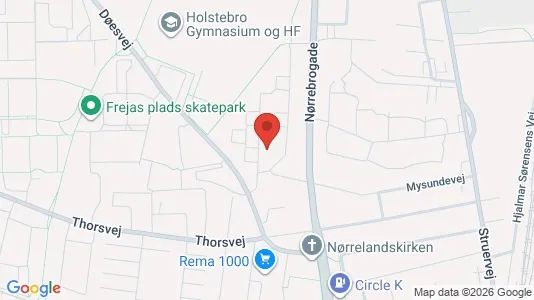 Apartments for rent i Holstebro - kort over placeringen