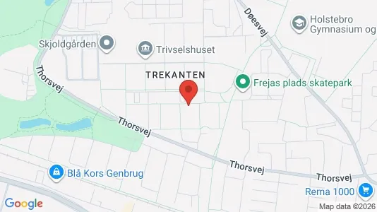 Apartments for rent i Holstebro - kort over placeringen
