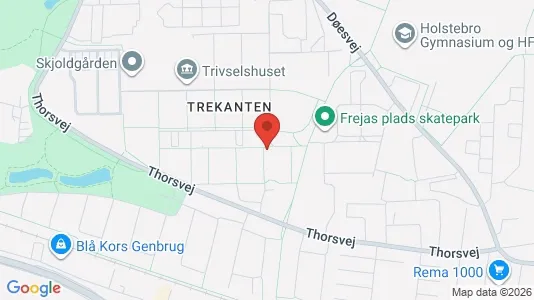 Apartments for rent i Holstebro - kort over placeringen