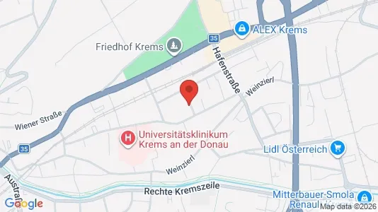 Apartments for rent in Krems an der Donau - Photo from Google Street View