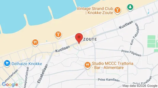 Apartments for rent in Knokke-Heist - Photo from Google Street View