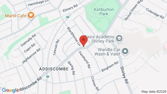 Apartments for rent i Croydon - Surrey - kort over placeringen