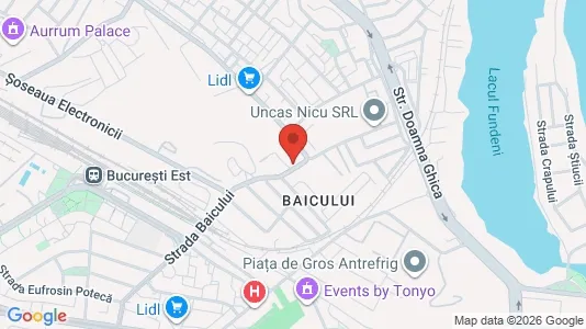 Apartments for rent i Bucharest - Sectorul 2 - kort over placeringen