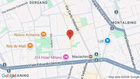 Apartments for rent i Milano Zona 9 - Porta Garibaldi, Niguarda - kort over placeringen