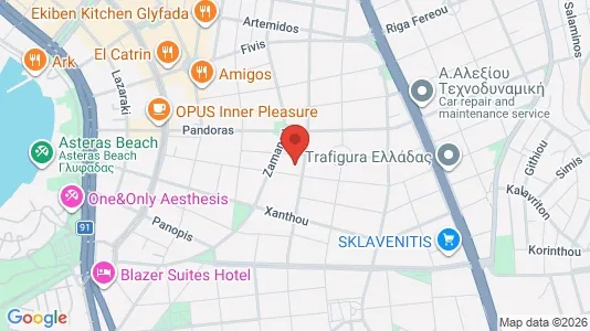 Apartments for rent in Glyfada - Photo from Google Street View