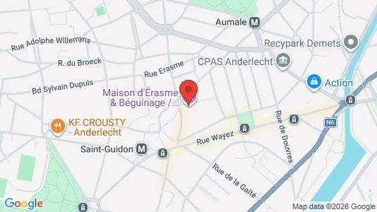 Apartments for rent in Brussels Anderlecht - Photo from Google Street View