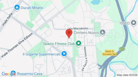 Apartments for rent in Sesto San Giovanni - Photo from Google Street View