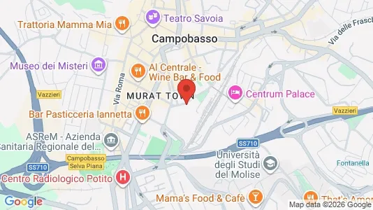 Rooms for rent i Campobasso - kort over placeringen