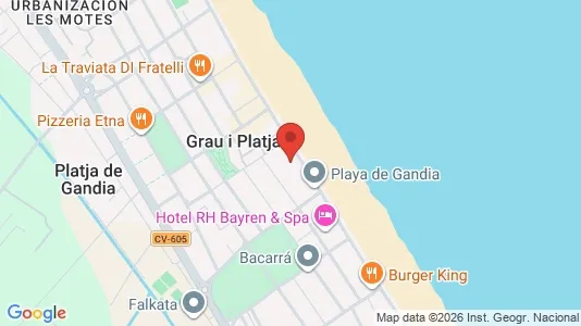 Apartments for rent in Gandia - Photo from Google Street View