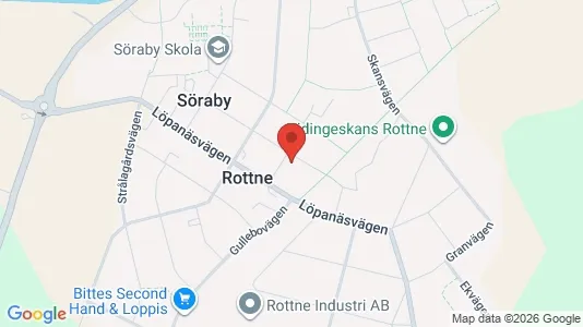 Apartments for rent i Växjö - kort over placeringen