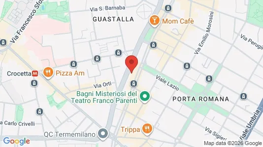 Apartments for rent i Milano Zona 1 - Centro storico - kort over placeringen
